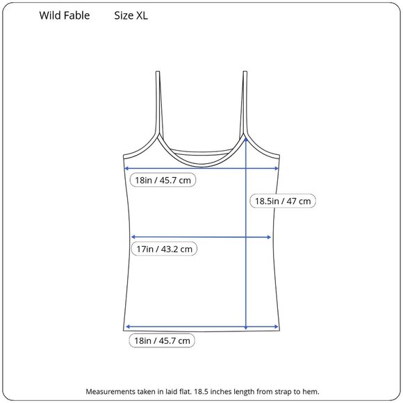 Wild Fable Junior Teens Set Of 2 Spaghetti Strap Summer Camisole Crop Tops XL - Picture 7 of 11
